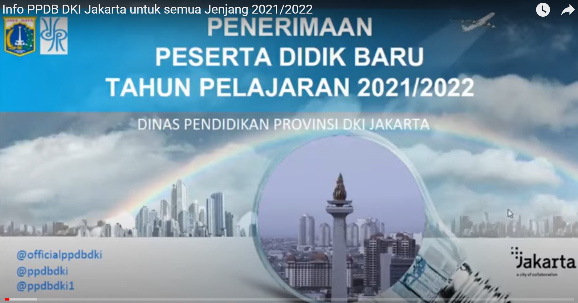 Info PPDB DKI Jakarta untuk semua Jenjang 2021/2022