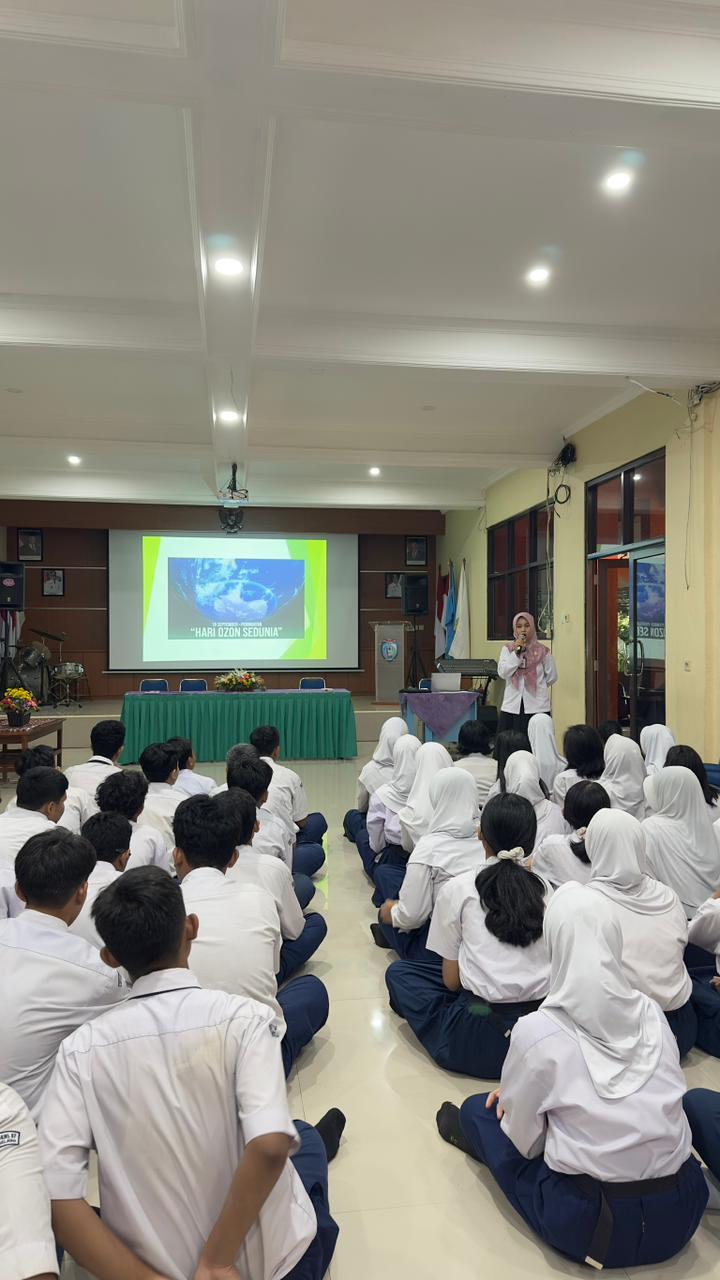 SMPN 37 Publikasikan Edukasi Bahaya Kerusakan Ozon Lewat Media Sosial