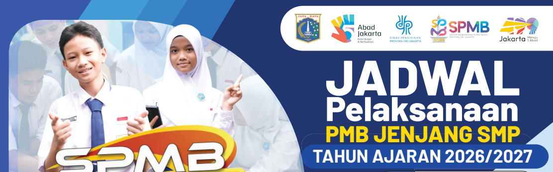 Jadwal SPMB Jakarta TA. 2026-2027
