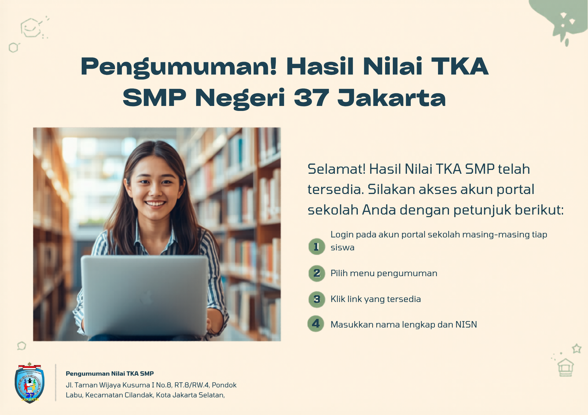 Pengumuman Nilai TKA 2026