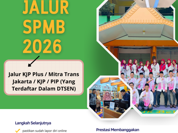 Lapor Diri Jalur Akademik, Non Akademik, Disabilitas dan KJP-PIP SMPN 37 Jakarta