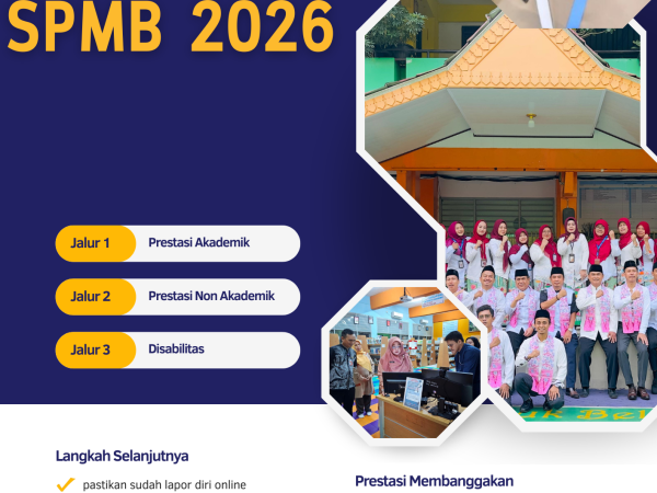 Lapor Diri Jalur Akademik, Non Akademik dan Disabilitas SMPN 37 Jakarta
