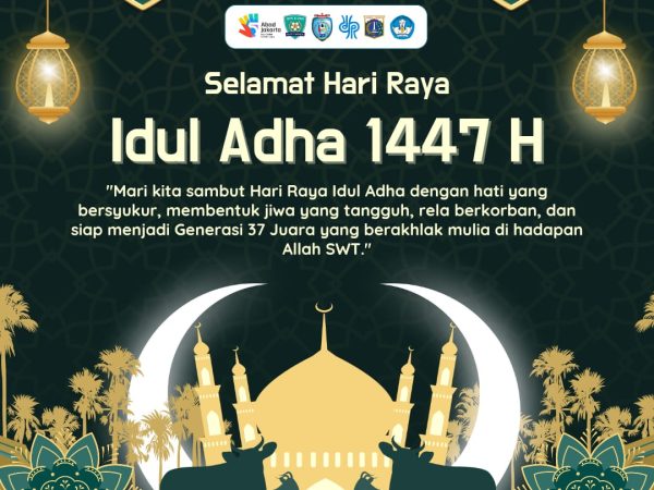 Selamat menyambut Hari Raya Idul Adha 1447 H