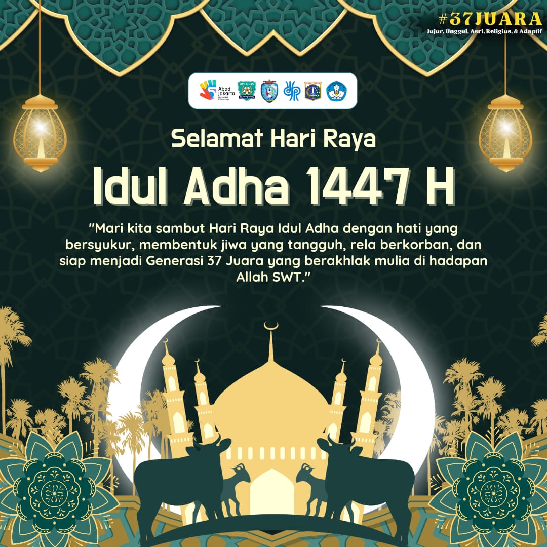 Selamat menyambut Hari Raya Idul Adha 1447 H