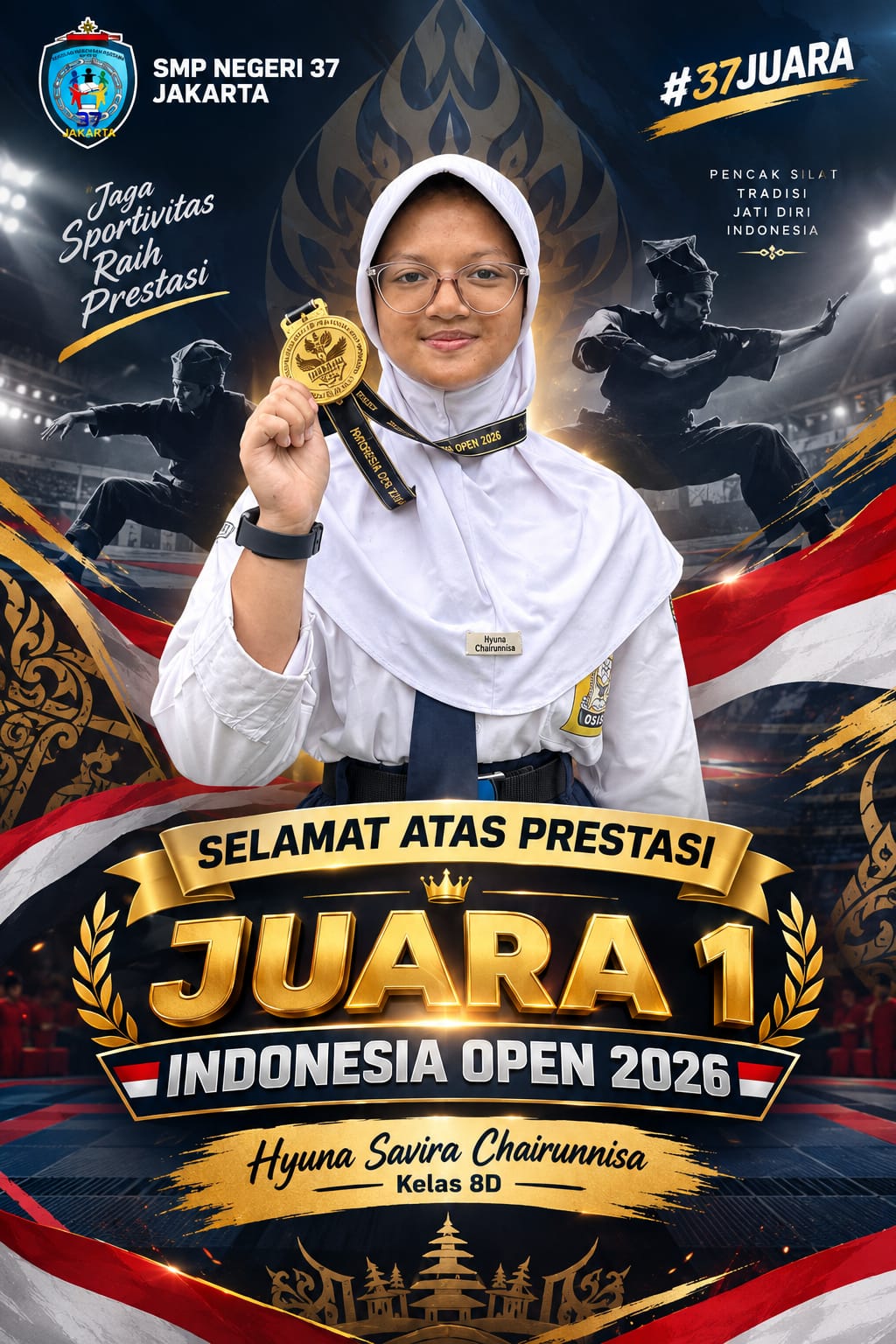Juara 1 Indonesia Open 2026